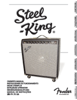 Fender Steel-King - Owners Manual